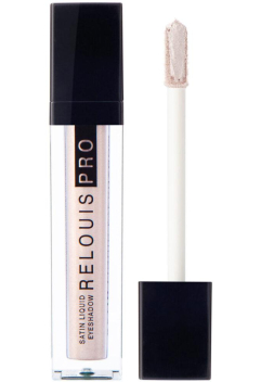 Тіні для повік рідкі сатинові RELOUIS PRO Satin Liquid Eyeshadow