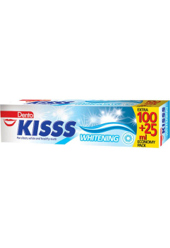 Зубна паста Astera Dento Kisss Whitening 125 мл Зубна паста Astera Dento Kisss Whitening 125 мл