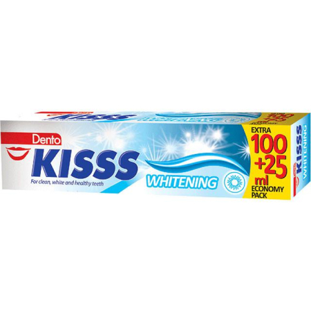 Зубна паста Astera Dento Kisss Whitening 125 мл