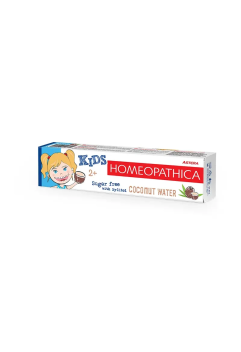 Зубна паста ASTERA HOMEOPATHICA KIDS 2+ Кокосова вода 50 мл Зубна паста ASTERA HOMEOPATHICA KIDS 2+ Кокосова вода 50 мл