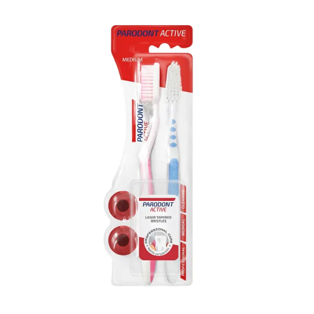 Зубна щітка PARODONT ACTIVE 2в1 середня
