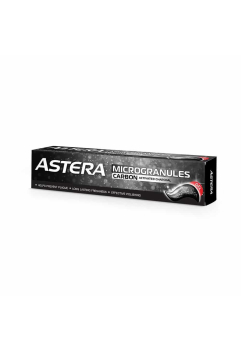 Зубна паста ASTERA MICROGRANULES з ВУГЛЕМ 75 мл Зубна паста ASTERA MICROGRANULES з ВУГЛЕМ 75 мл
