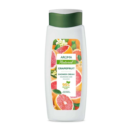 Крем для душу AROMA NATURAL Grapefruit-Грейпфрут 400 мл
