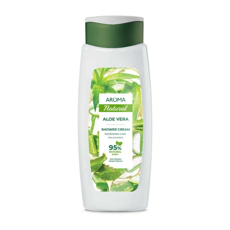 Крем для душу AROMA NATURAL Aloe Vera 400 мл