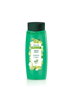 Шампунь AROMA NATURAL Зелене яблуко для частого вживання 400 мл
