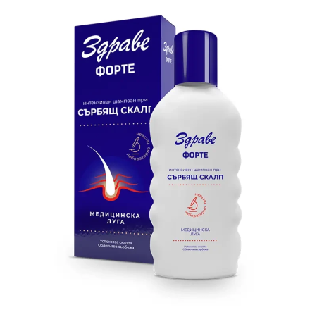 Шампунь Aroma Zdrave Forte від сверблячки шкіри голови 130 мл