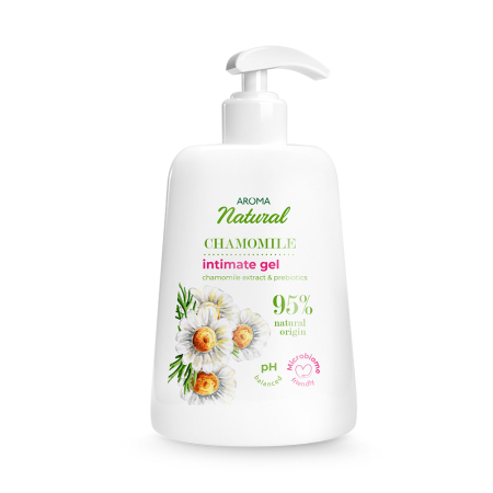 Крем-гель для інтимної гігієни AROMA INTIME РОМАШКА 250 мл