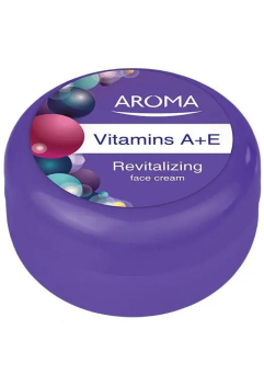 Крем для обличчя AROMA з вітамінами A+E 75 мл, Що Відновлює Крем для обличчя AROMA з вітамінами A+E 75 мл, Що Відновлює