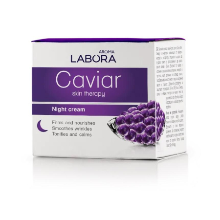 Крем для обличчя Aroma Labora CAVIAR Skin Therapy 30+ нічний  50 мл