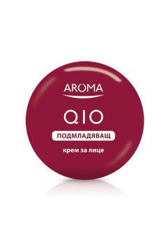 Крем для обличчя AROMA Q10, що омолоджує 75 мл Крем для обличчя AROMA Q10, що омолоджує 75 мл