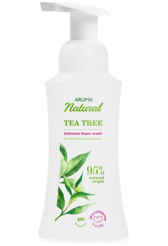 Пінка для інтимної гігієни AROMA INTIME TEA TREE (чайне дерево) 300 мл Пінка для інтимної гігієни AROMA INTIME TEA TREE (чайне дерево) 300 мл