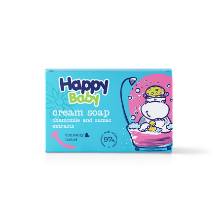Крем-мило для дітей, з екстрактом ромашки, 75 мл.
