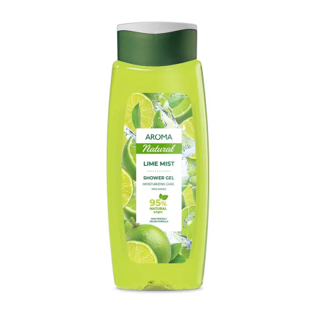 Гель для душу AROMA NATURAL Lime Mist-Лайм 400 мл