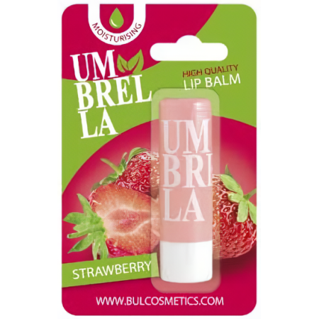 Бальзам для губ Umbrella Feeria блістер, полуниця