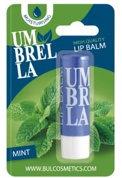 Бальзам для губ Umbrella Feeria блістер, ментол