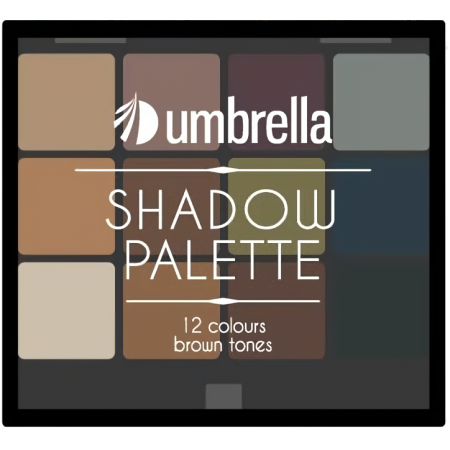Тіні для очей, планшет 12 відтінків Umbrella Feeria, набір B