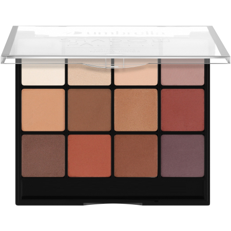 Тіні для очей, планшет 12 відтінків Umbrella Feeria, набір C