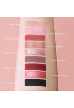 Палітра тіней для повік Paradiso Relouis COLD