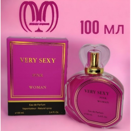 Парфумована вода для жінок VERY SEXY PINK WOMAN версія Versace Bright Crystal Absolu 100 мл (жіночі)