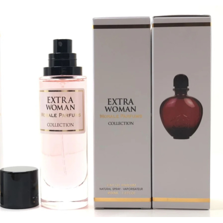 Парфумована вода для жінок EXTRA WOMAN версія Paco Rabanne Black XS Pour Femme 30 мл (жін.) (3701754983195)