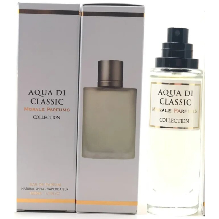 Парфумована вода для чоловіків AQUA DI CLASSIC версія Giorgio Armani Acqua Di Gio Pour Homme  30 мл (муж.) (3808556496219)